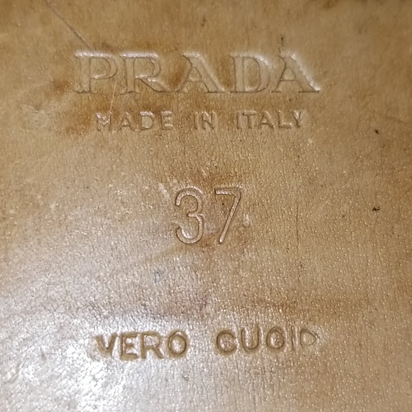 PRADA Leather Thong Sandal - Picture 9 of 12